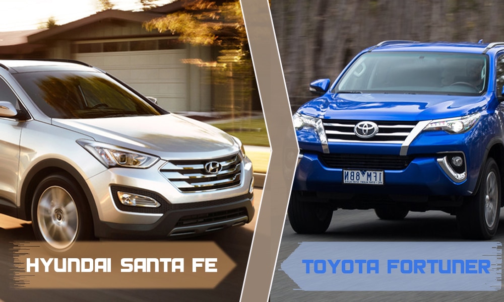 so sanh hyundai santafe vs toyota fortuner 2017 1 - So sánh Toyota Fortuner 2017 và Hyundai Santafe tại Việt Nam - Muaxegiatot.vn